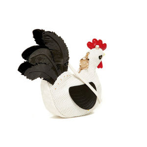 betsey johnson chicken purse